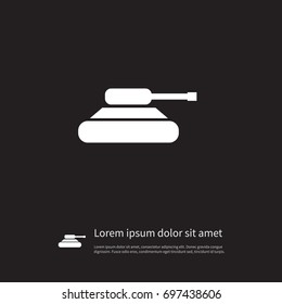 Isolated Warfare Icon. Troops Vector Element Can Be Used For Artillery, Warfare, Troops Design Concept.