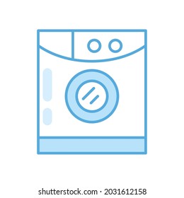 isolated washing machine appliance icon