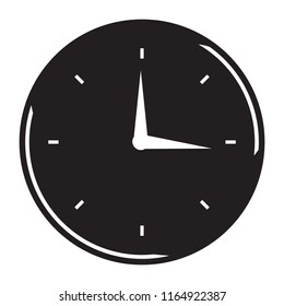 Isolated watch icon