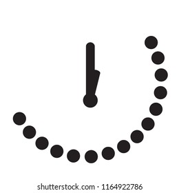 Isolated watch icon
