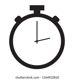Isolated watch icon