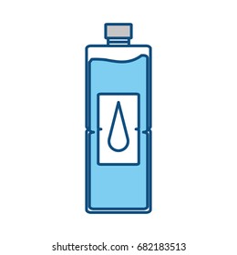 isolated water bottle