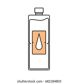 isolated water bottle