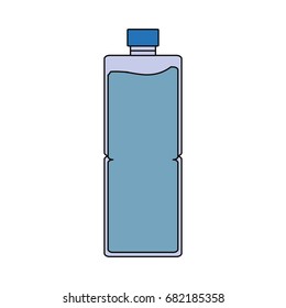 isolated water bottle