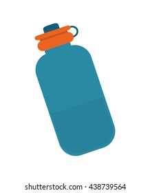 isolated water design. Healthy lifestyle concept , vector graphic