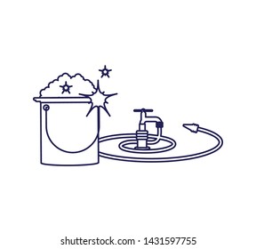 Isolated water tap and hose design