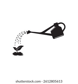 Isolated watering can tool symbol icon in vector illustration