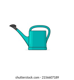 Isolated Watering Jug Cartoon Vector Graphics