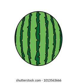 Isolated watermelon design