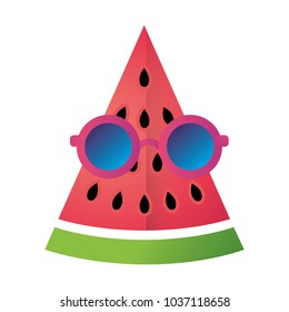 Isolated watermelon design