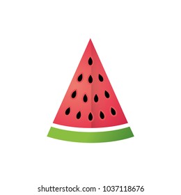 Isolated watermelon design