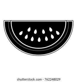 Isolated watermelon design