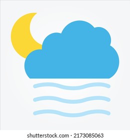 Isolated Weather Icons EPS 10 Free Vector Graphic
