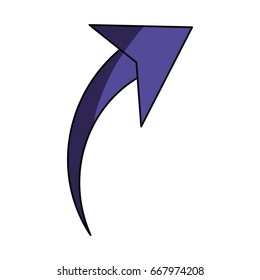 isolated web arrow