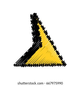 isolated web arrow