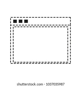 Isolated website design
