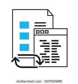 Isolated website design