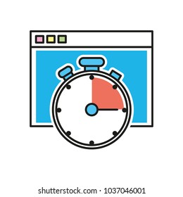 Isolated website design