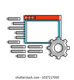 Isolated website design