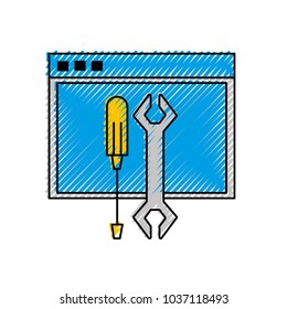 Isolated website design