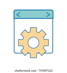 Isolated website design