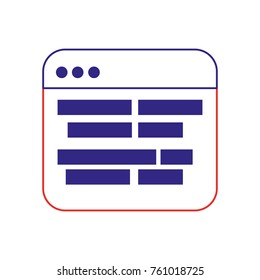 Isolated website design