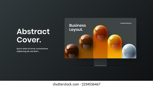 Isolated website screen design vector illustration. Minimalistic display mockup landing page concept.