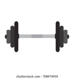Isolated weight icon on a white background, Vector illustration
