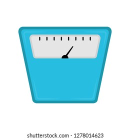 Isolated weightmeter icon image. Vector illustration design