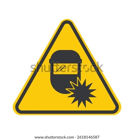 Isolated welding mask and goggles with electric sparks, symbolizing the precision, strength, and craftsmanship of construction and engineering welder