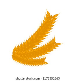 Isolated wheat icon