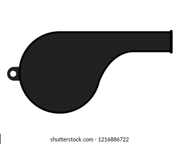 Isolated whistle icon image. Vector illustration design