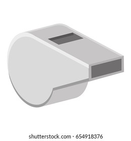 Isolated whistle on a white background, Vector illustration