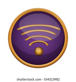 Isolated wifi wave design