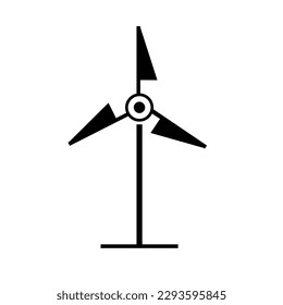 Isolated wind turbines icon. Wind power plant. Alternative energy industry. Eco friendly energy. Renewable and clean energy. Electricity generation Pro Vector.
Editable color. EPS vector file