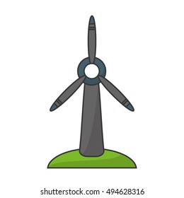 Isolated windmill power design