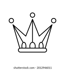 Icono de trofeo del ganador aislado Primer lugar Ilustración del vector