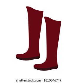 Isolated winter boots icon. Winter clothes - Vector illustration design
