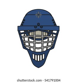 Isolated winter helmet design