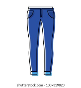 Isolated winter pants