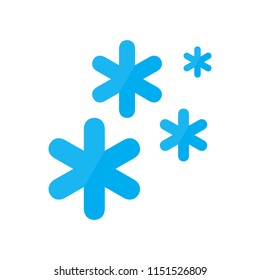 Isolated winter weather icon