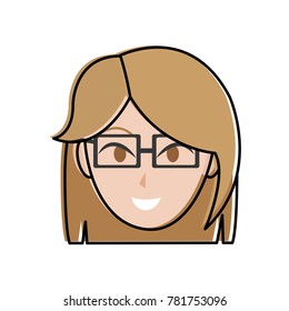 Isolated woman design