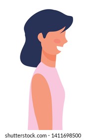 Isolated woman design vector illustration