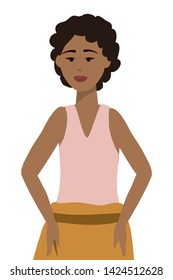 Isolated woman design vector illustrator