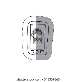 Isolated woman operator design