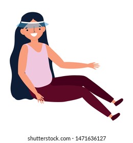 Isolated woman vector design vector illustration