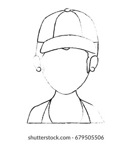 isolated women face