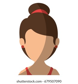 isolated women face