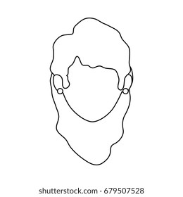 isolated women face
