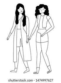 Isolated women vector design vector illustration
